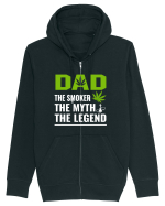 Dad the smoker the myth the legend Hanorac cu fermoar Unisex Connector