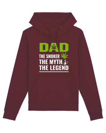 Dad the smoker the myth the legend Burgundy