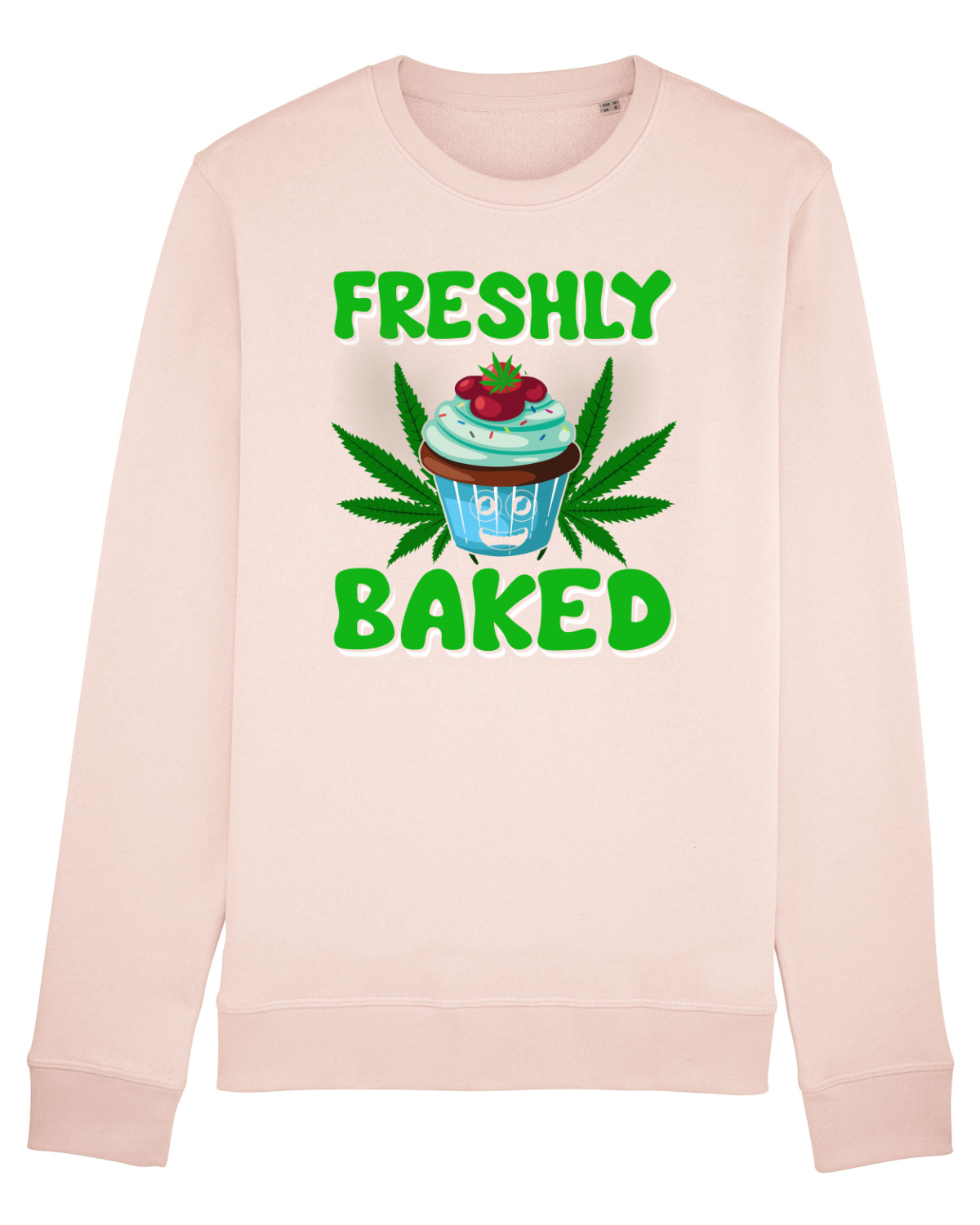 Bluză mânecă lungă Unisex Rise Candy Pink