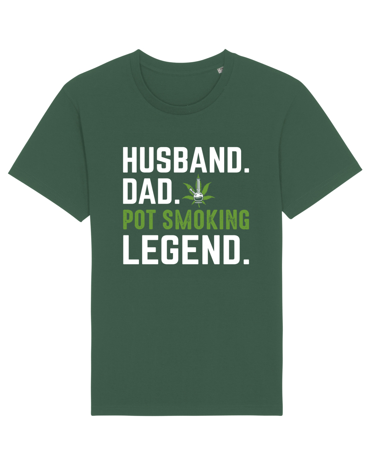 Tricou mânecă scurtă Unisex Rocker Bottle Green