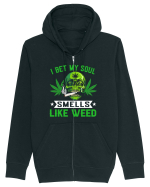 I bet my soul smells like weed Hanorac cu fermoar Unisex Connector
