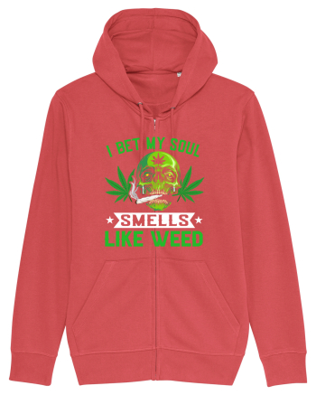 I bet my soul smells like weed Carmine Red