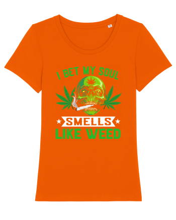 I bet my soul smells like weed Bright Orange