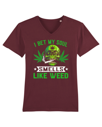 I bet my soul smells like weed Burgundy