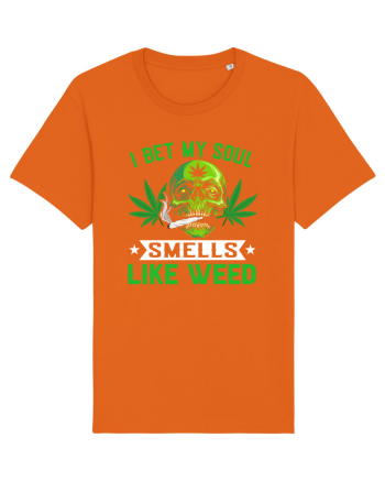 I bet my soul smells like weed Bright Orange