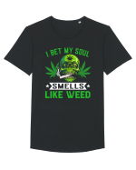 I bet my soul smells like weed Tricou mânecă scurtă guler larg Bărbat Skater