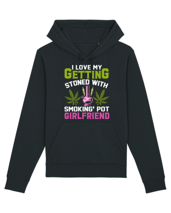I love my getting stoned with smoking pot girlfriend Black