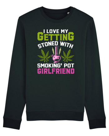 I love my getting stoned with smoking pot girlfriend Black