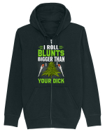 I roll blunts bigger than your dick Hanorac cu fermoar Unisex Connector