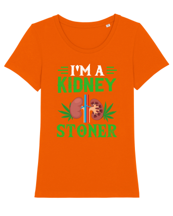 I'm a kidney stoner Bright Orange
