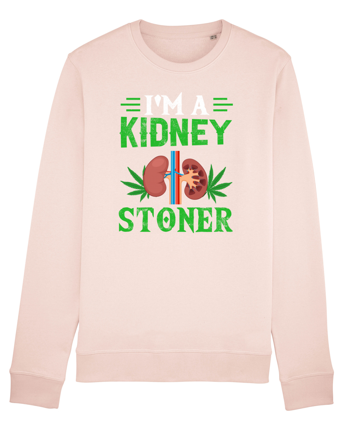 Bluză mânecă lungă Unisex Rise Candy Pink