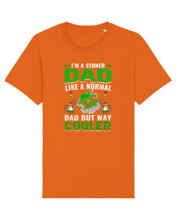I'm a stoner dad like a normal dad but way cooler Bright Orange