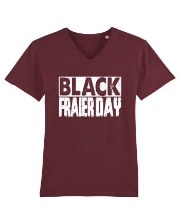 Black Fraier Day Burgundy