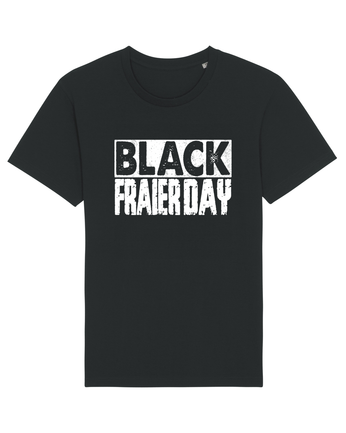 Tricou mânecă scurtă Unisex Rocker Black
