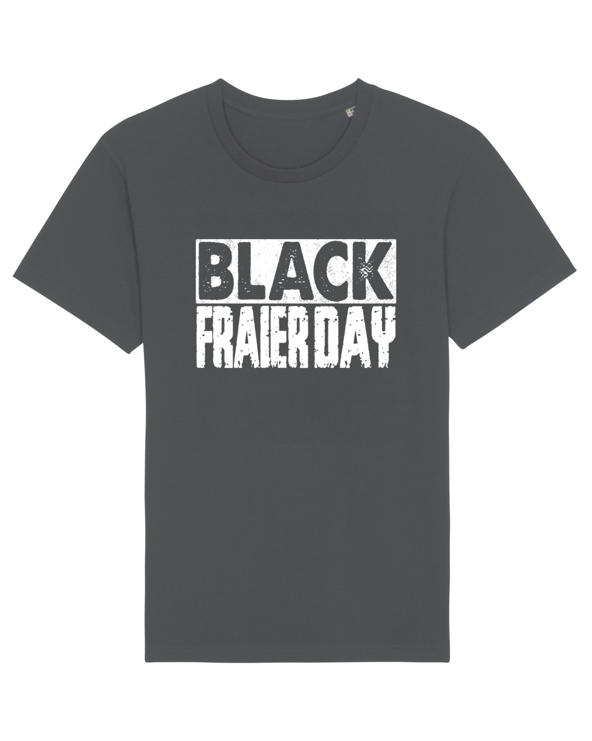 Tricou mânecă scurtă Unisex Rocker Anthracite