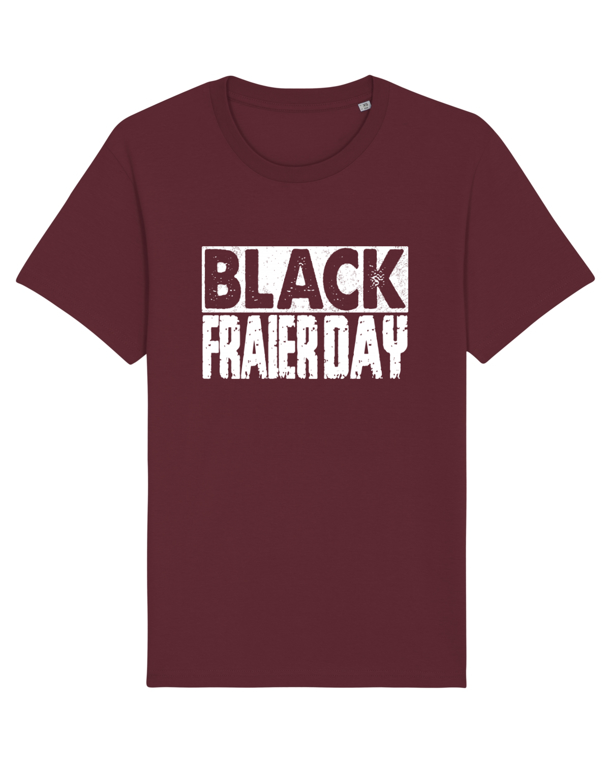 Tricou mânecă scurtă Unisex Rocker Burgundy