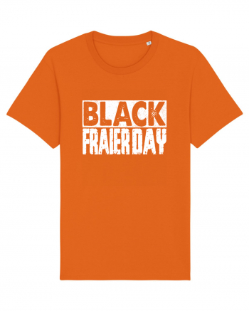 Black Fraier Day Bright Orange