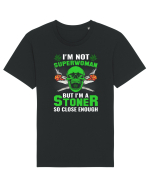 I'm not superwoman but I'm a stoner so close enough Tricou mânecă scurtă Unisex Rocker