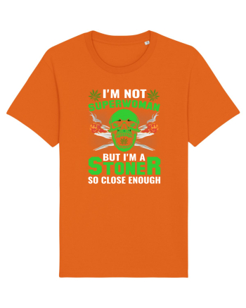 I'm not superwoman but I'm a stoner so close enough Bright Orange