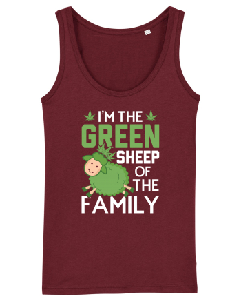 I'M THE GREEN SHEEP OF THE FAMILY Burgundy