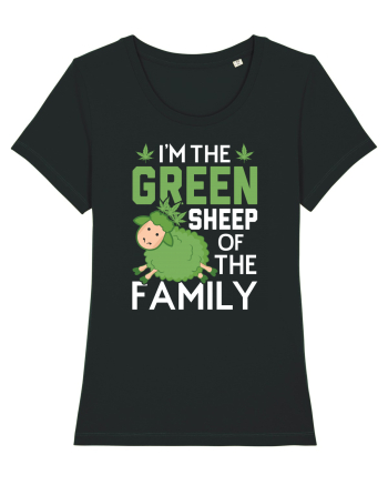 I'M THE GREEN SHEEP OF THE FAMILY Black