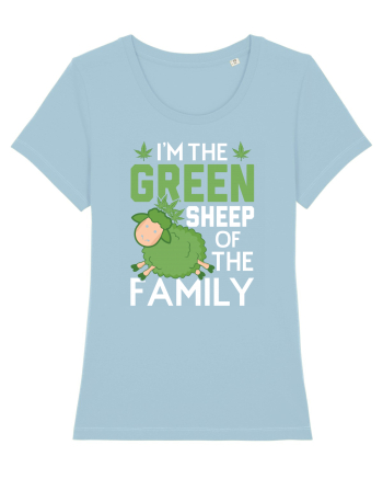 I'M THE GREEN SHEEP OF THE FAMILY Sky Blue