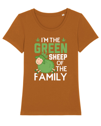 I'M THE GREEN SHEEP OF THE FAMILY Roasted Orange