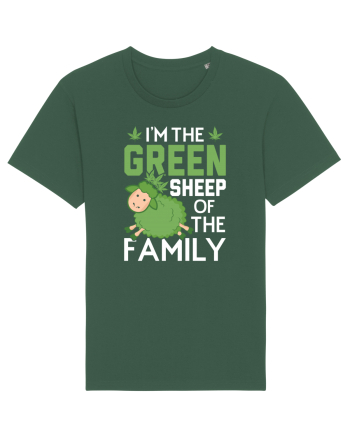 I'M THE GREEN SHEEP OF THE FAMILY Bottle Green