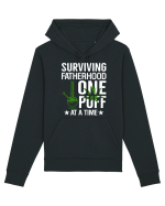 SURVIVING FATHERHOOD ONE PUFF AT A TIME Hanorac Unisex Drummer