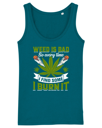 Weed is bad so every time I find some I burn it Ocean Depth