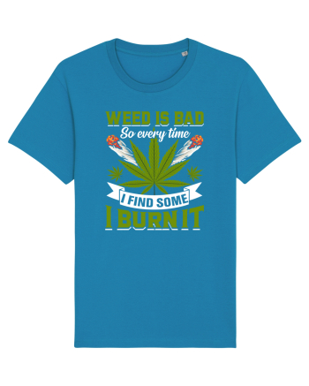 Weed is bad so every time I find some I burn it Azur