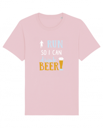 Run for beer Cotton Pink