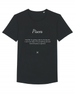 pisces i feel like i m getting ruder... Tricou mânecă scurtă guler larg Bărbat Skater