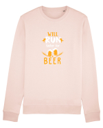 I run faster for Beer Bluză mânecă lungă Unisex Rise