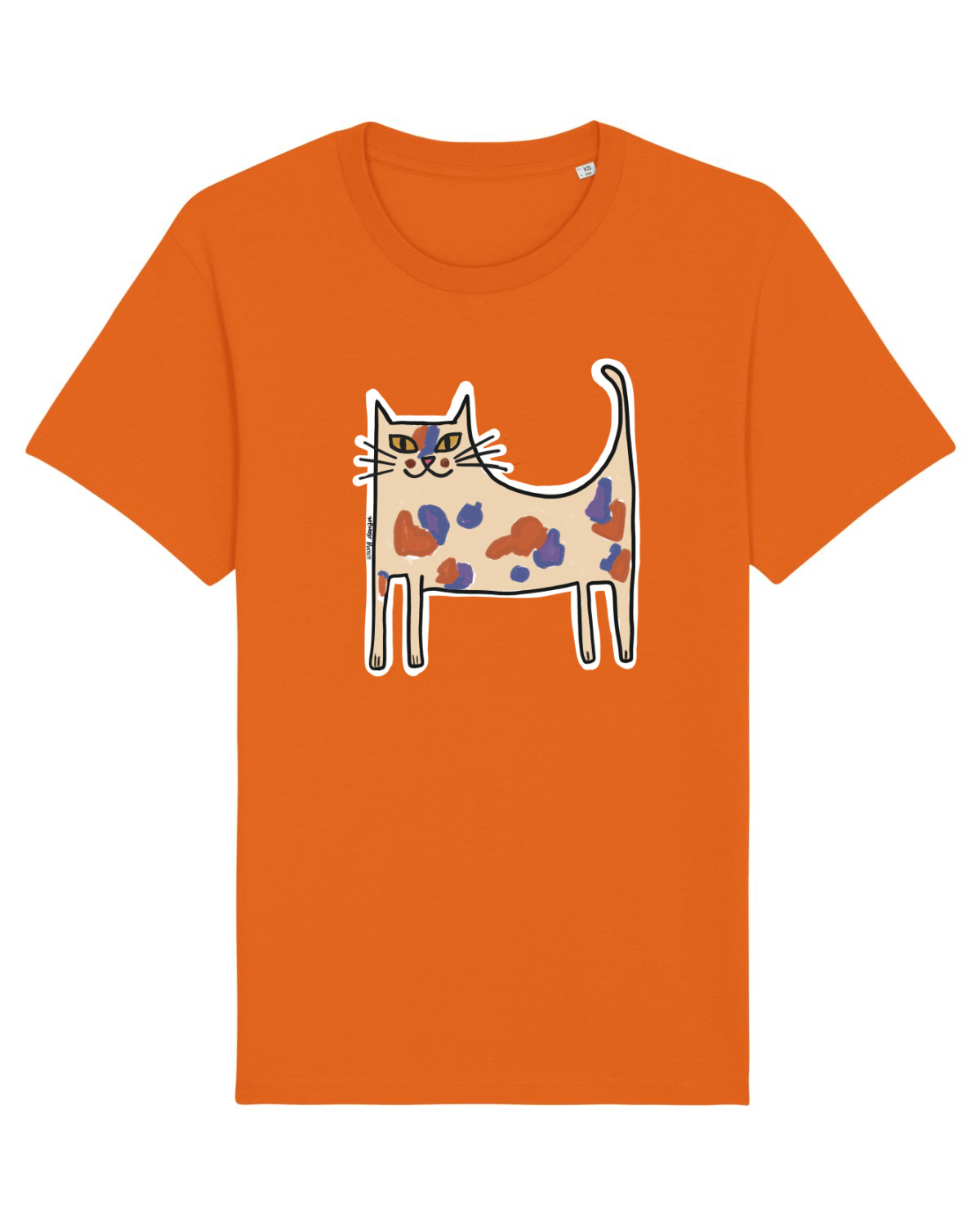 Tricou mânecă scurtă Unisex Rocker Bright Orange