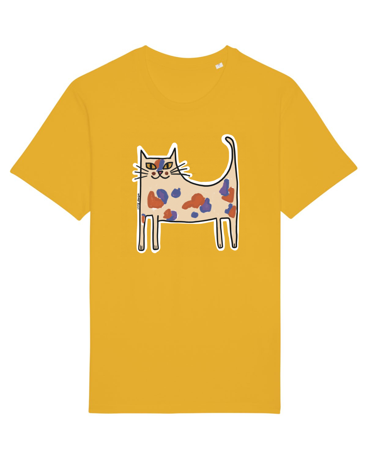 Tricou mânecă scurtă Unisex Rocker Spectra Yellow