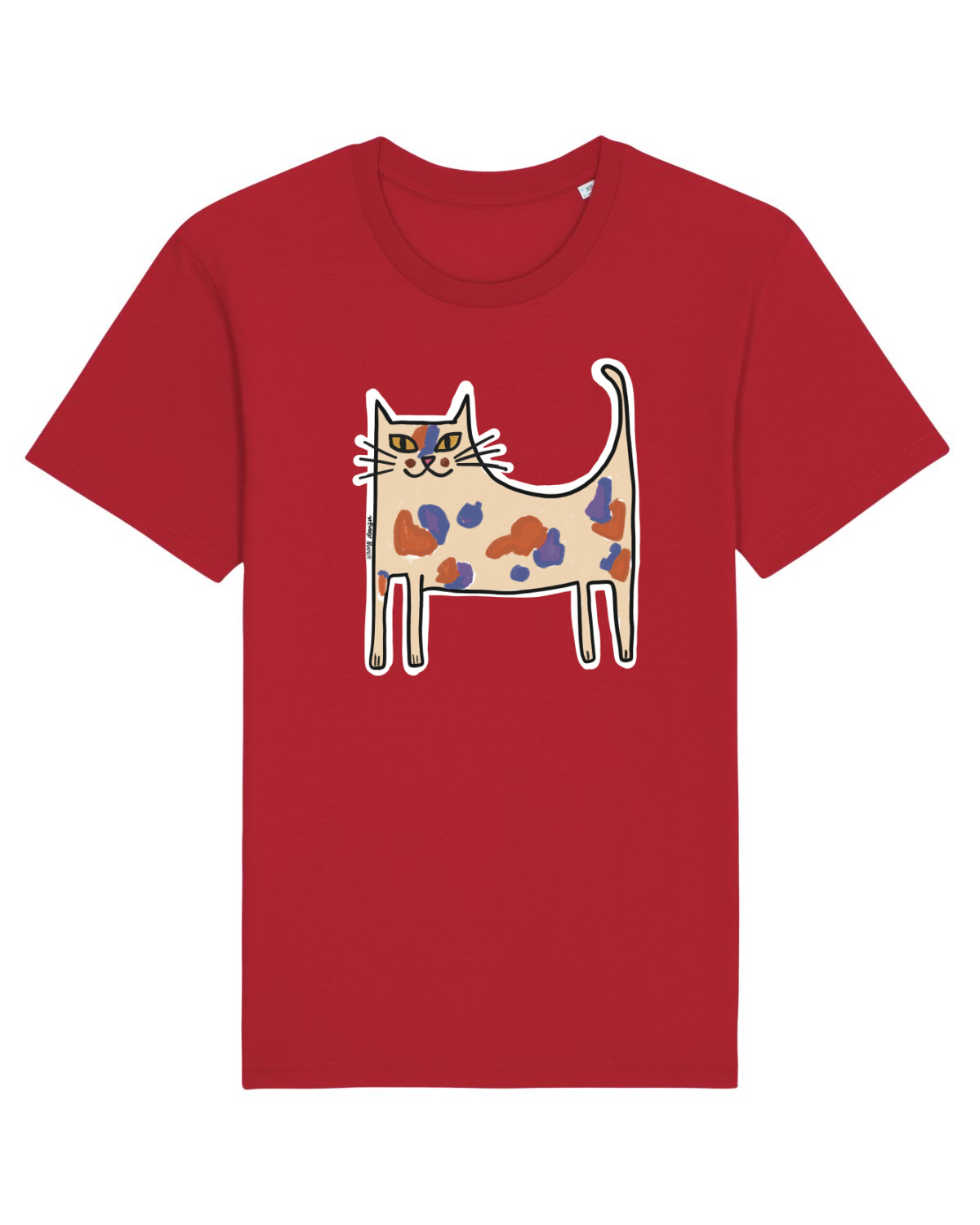 Tricou mânecă scurtă Unisex Rocker Red