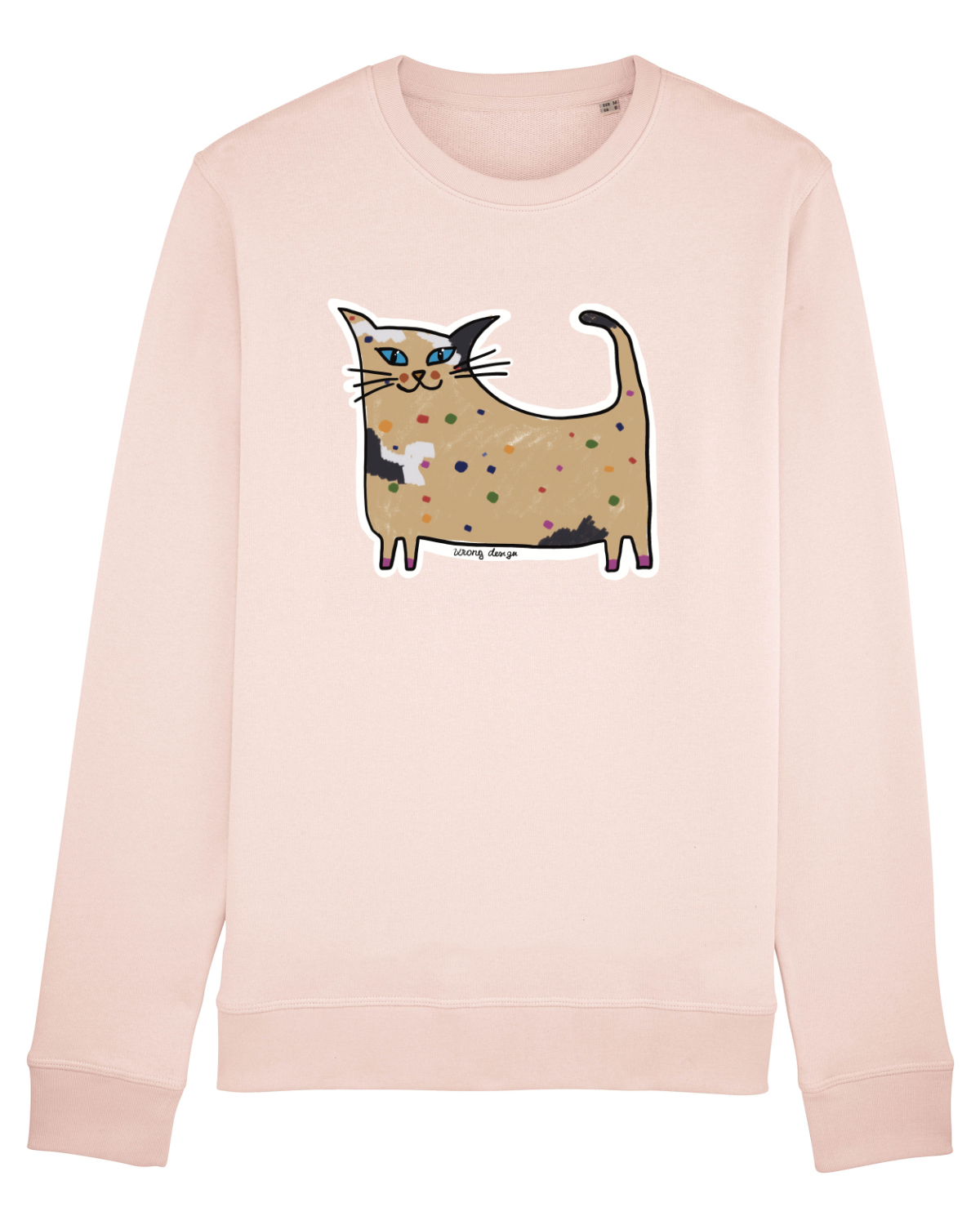 Bluză mânecă lungă Unisex Rise Candy Pink