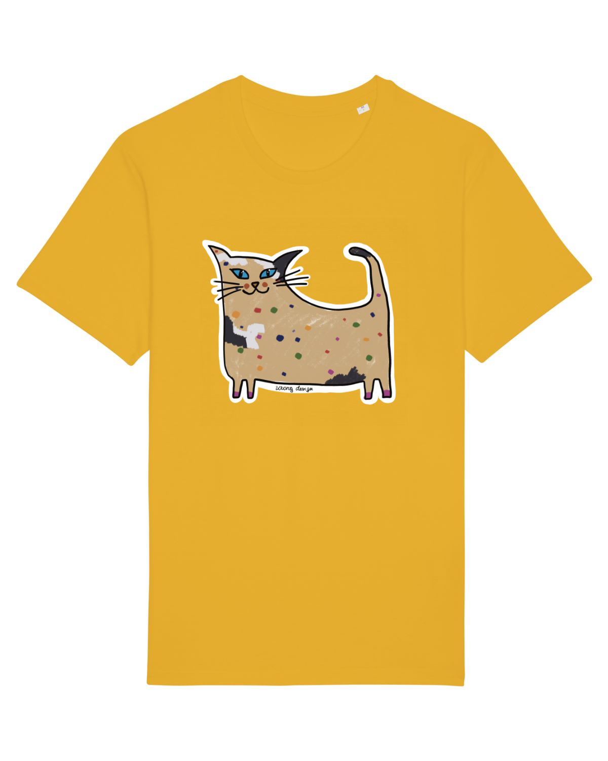 Tricou mânecă scurtă Unisex Rocker Spectra Yellow