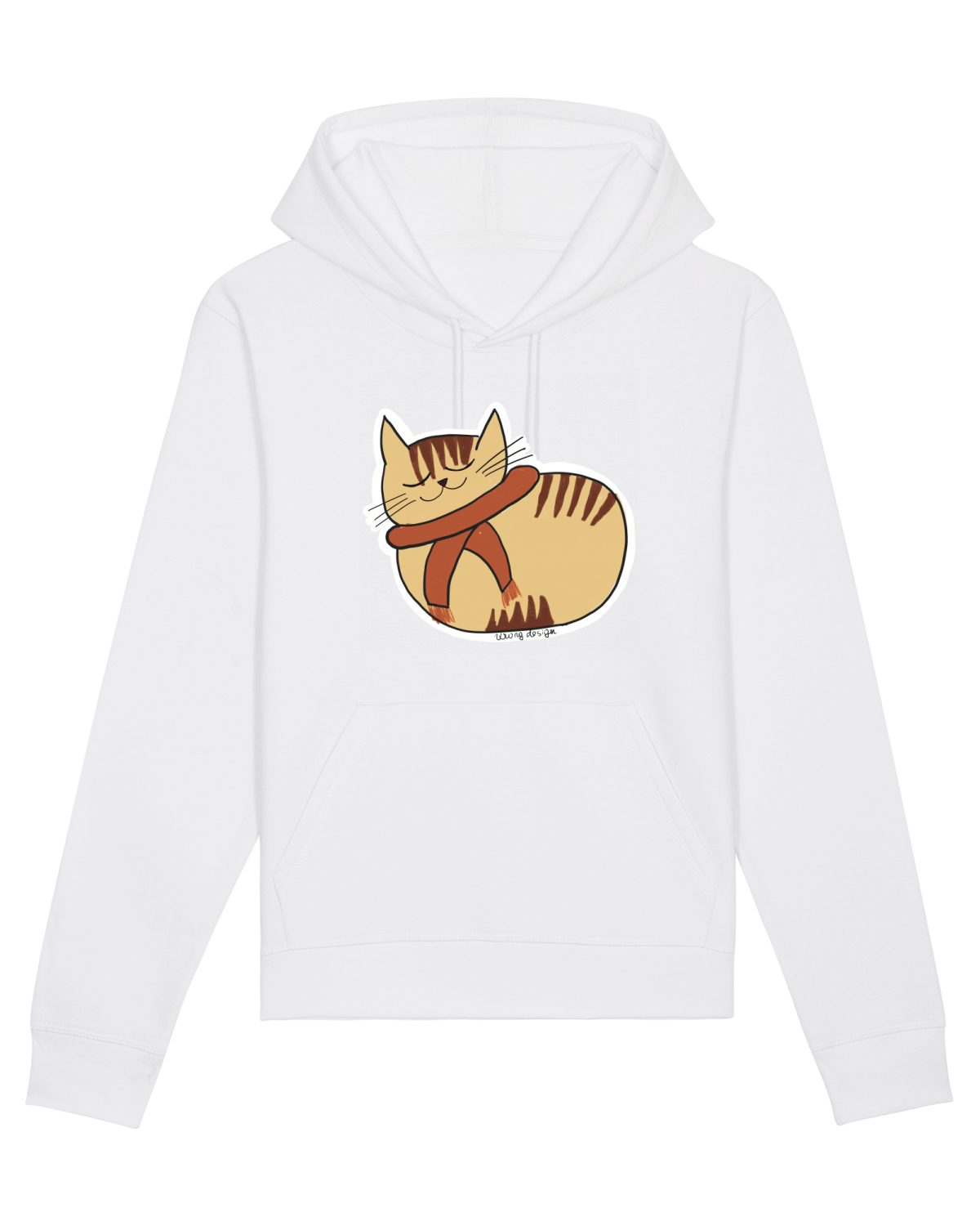 Hanorac Unisex Drummer White