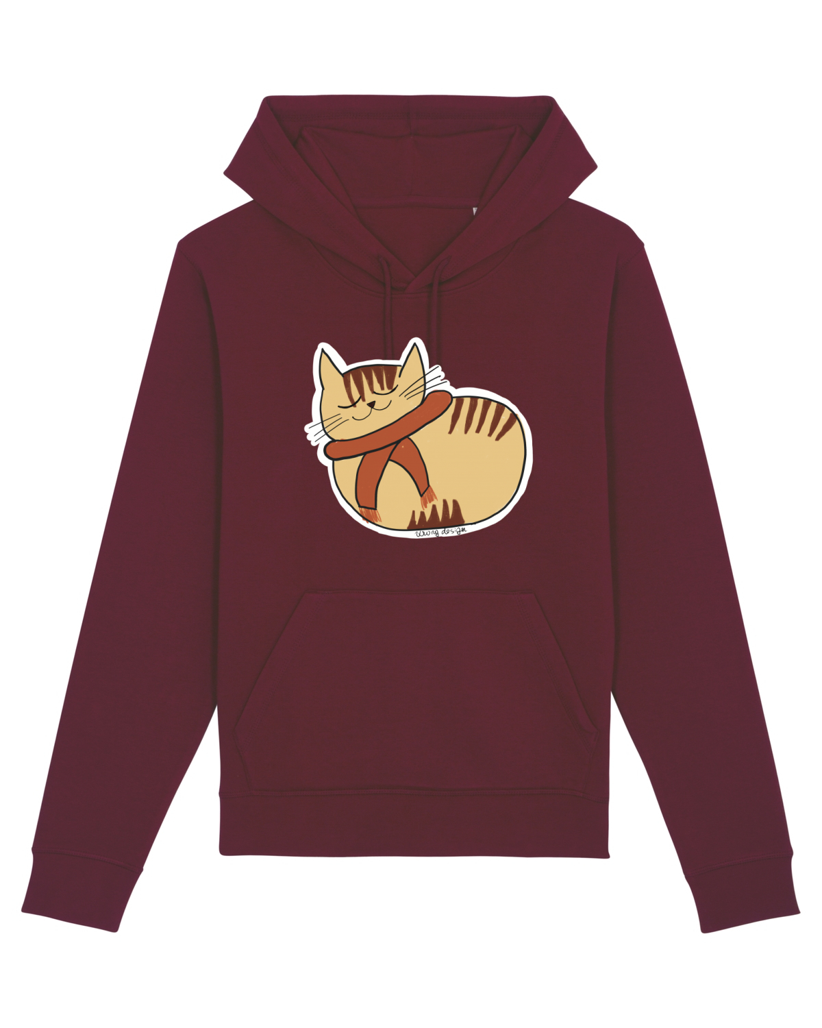 Hanorac Unisex Drummer Burgundy