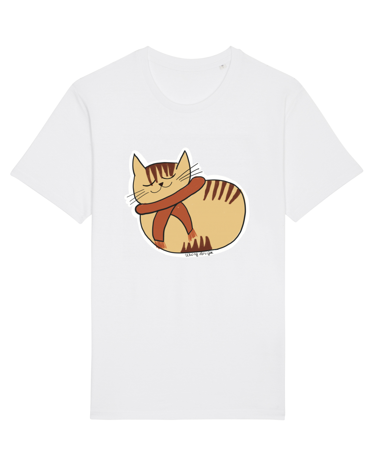 Tricou mânecă scurtă Unisex Rocker White