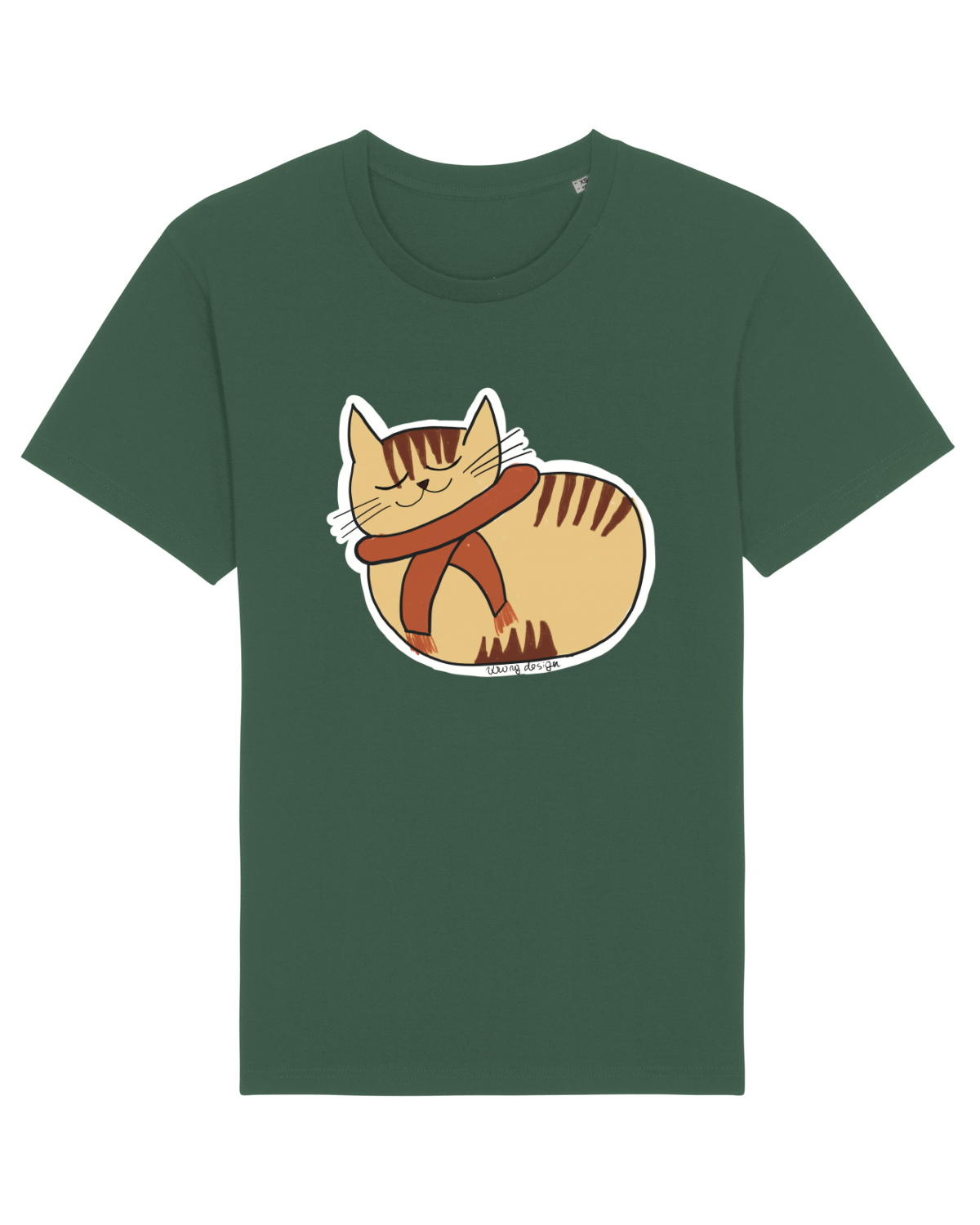 Tricou mânecă scurtă Unisex Rocker Bottle Green