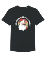 amuzant de Craciun - Beards drop panties Tricou mânecă scurtă guler larg Bărbat Skater