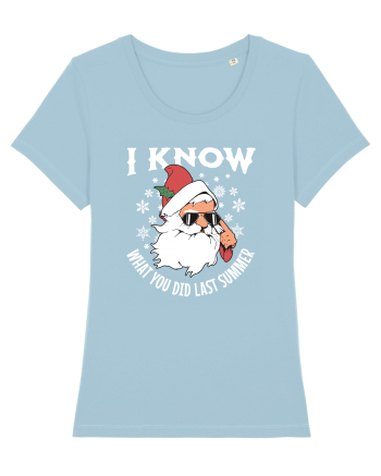 amuzant de Craciun - I know what you did last summer  Sky Blue