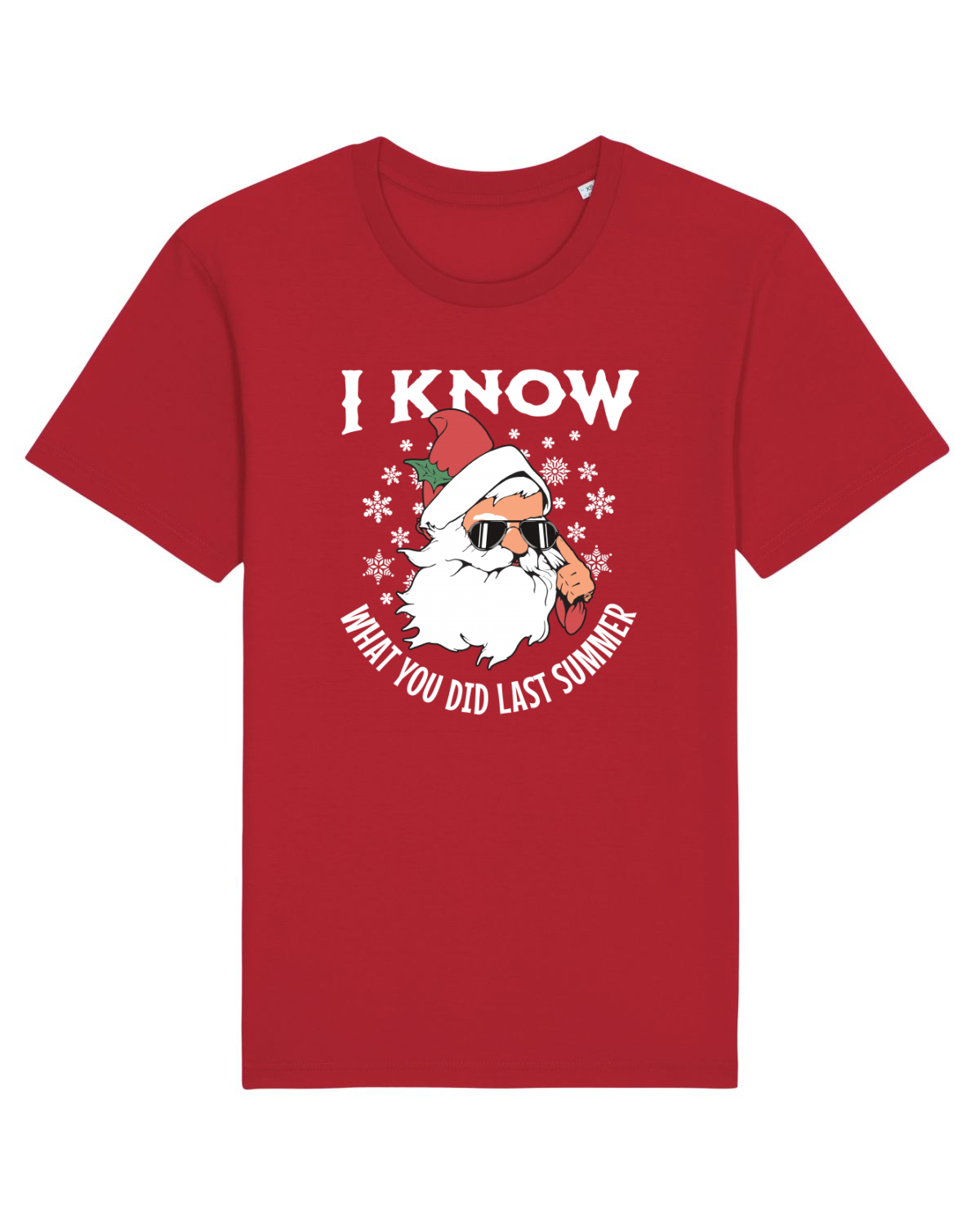 Tricou mânecă scurtă Unisex Rocker Red