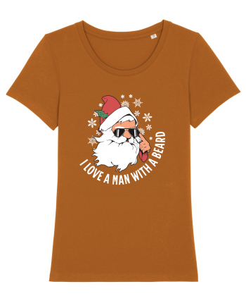 amuzant de Craciun - I love a man with a beard  Roasted Orange