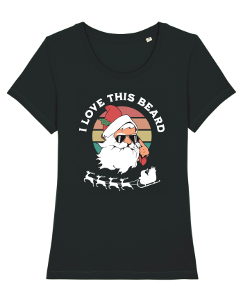 amuzant de Craciun - I love this beard  Black