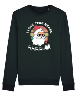 amuzant de Craciun - I love this beard  Bluză mânecă lungă Unisex Rise