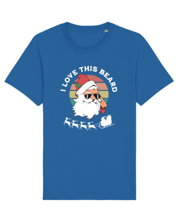 amuzant de Craciun - I love this beard  Royal Blue